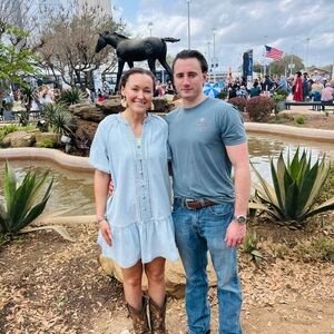 Light Blue Denim-Look Short Dress with Buttons Nordstrom for Rodeo